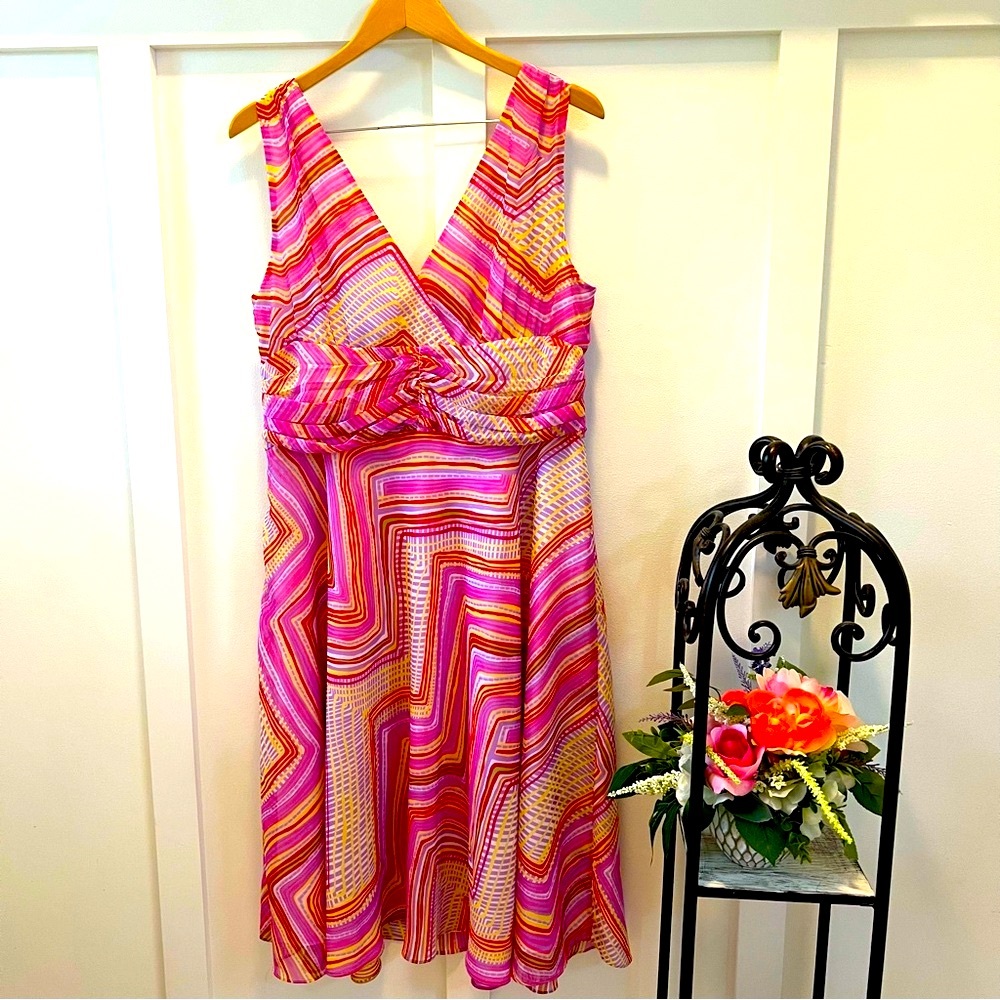 💥CATO•SLEEVELESS DRESS•SIZE 16